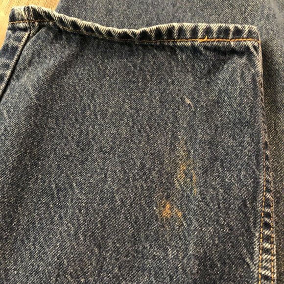Vintage Levi’s 505 Regular Fit Straight Leg Denim Jeans 38 X 32 1998 - Picture 2 of 10